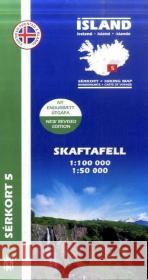 Island - Sérkort Skaftafell : Spezialkarte    9789979330363 Mal og menning - książka