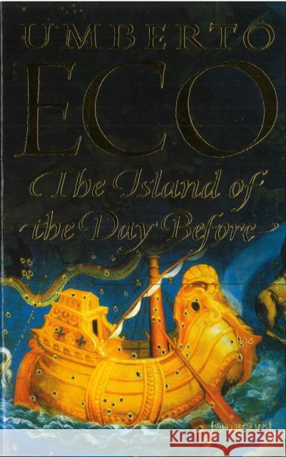 Island of the Day Before Umberto Eco 9780749396664  - książka