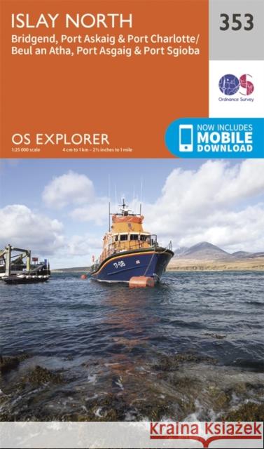 Islay North Ordnance Survey 9780319246047 Ordnance Survey - książka