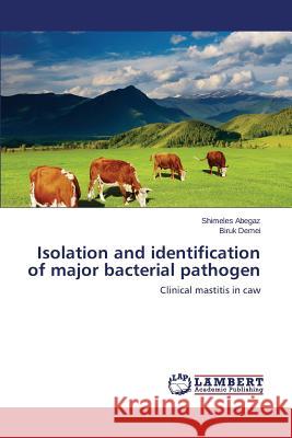 Isolation and identification of major bacterial pathogen Abegaz Shimeles 9783659718304 LAP Lambert Academic Publishing - książka