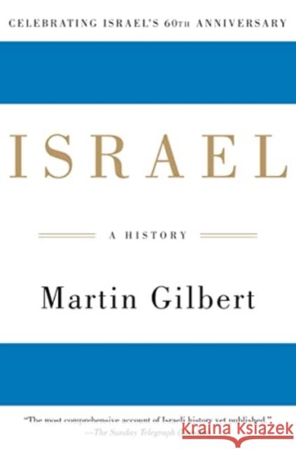 Israel: A History Martin Gilbert 9780688123635 McNally & Loftin Publishers - książka