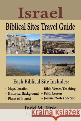 Israel Biblical Sites Travel Guide Fink 9781944601270 Selah Book Press - książka