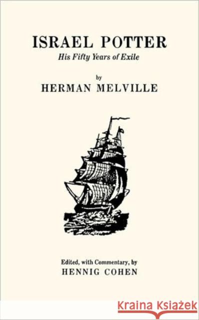 Israel Potter: His Fifty Years of Exile Melville, Herman 9780823213238 Fordham University Press - książka