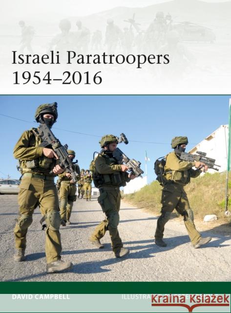 Israeli Paratroopers 1954–2016 David Campbell 9781472827715 Osprey Publishing (UK) - książka