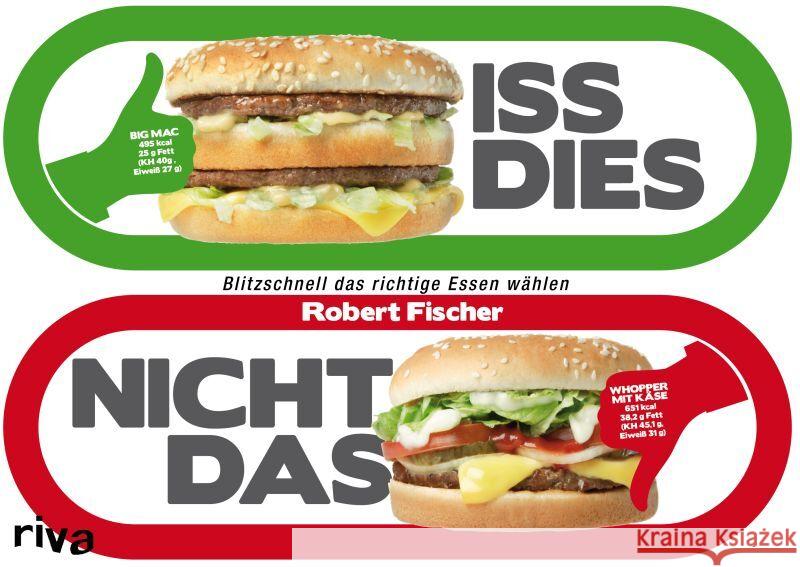 Iss dies, nicht das! Fischer, Robert 9783868834338 Riva - książka