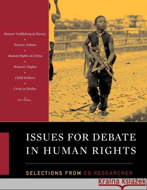 Issues for Debate in Human Rights: Selections from CQ Researcher Cq Researcher 9781608714124  - książka