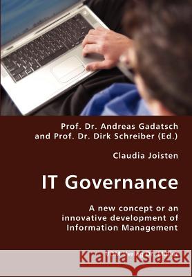 IT Governance Joisten, Claudia 9783836413305 VDM Verlag - książka
