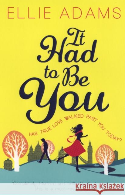 It Had to Be You Jo Carnegie 9780552166850 CORGI BOOKS - książka