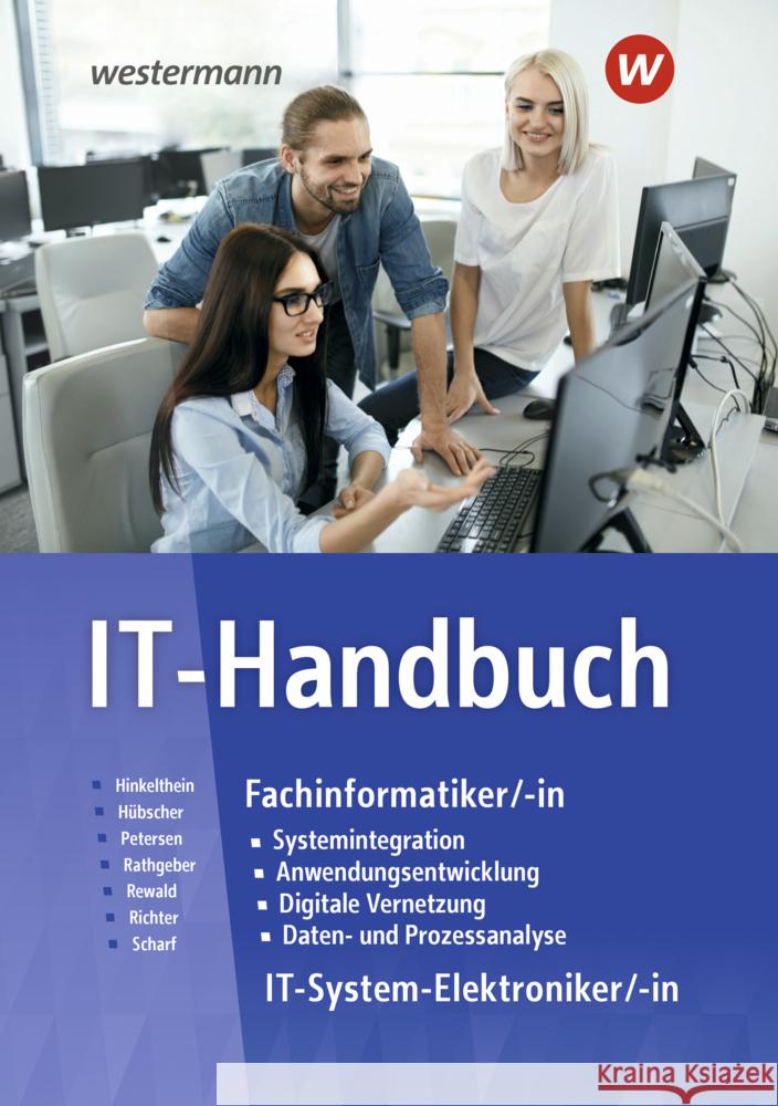 IT-Handbuch Richter, Klaus, Scharf, Dirk, Rathgeber, Carsten 9783142350851 Westermann Berufsbildung - książka