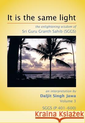 It is the same light: the enlightening wisdom of Sri Guru Granth Sahib (SGGS) Jawa, Daljit Singh 9781493179916 Xlibris Corporation - książka