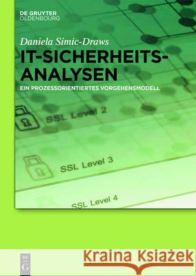 IT-Sicherheitsanalysen Daniela Simic 9783110514926 Walter de Gruyter - książka