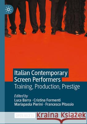 Italian Contemporary Screen Performers  9783031673122 Palgrave Macmillan - książka