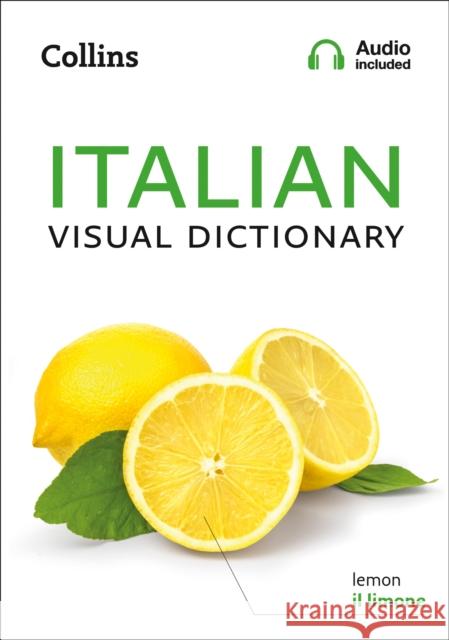 Italian Visual Dictionary: A Photo Guide to Everyday Words and Phrases in Italian Collins Dictionaries 9780008290344 HarperCollins Publishers - książka