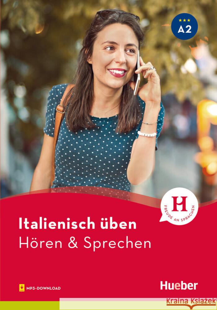 Italienisch üben - Hören & Sprechen A2  9783191679095 Hueber - książka