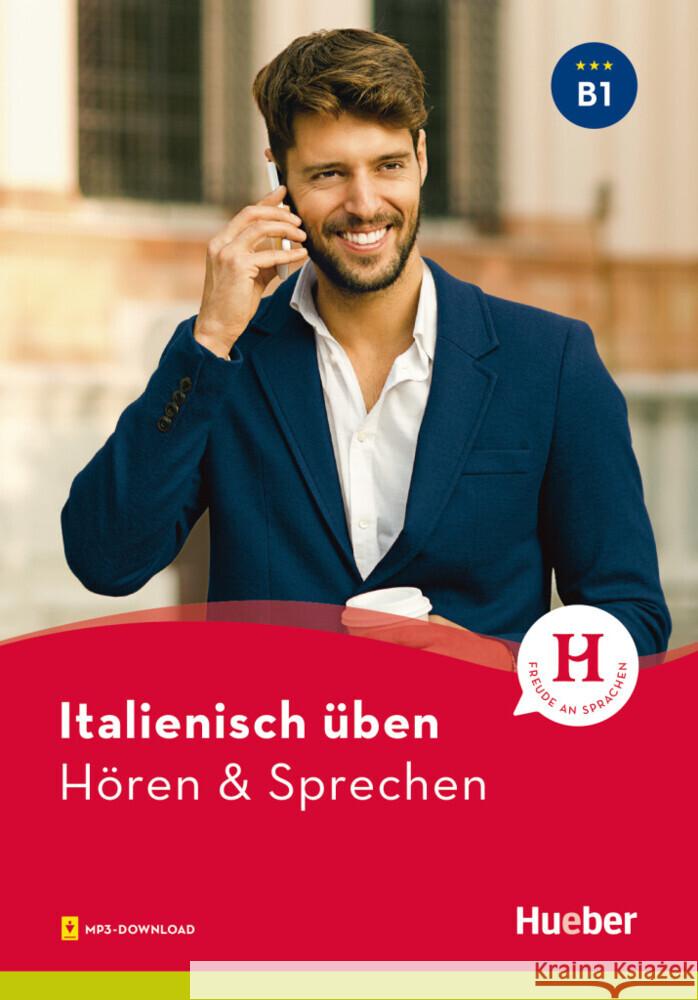 Italienisch üben - Hören & Sprechen B1 Pedrotti, Gianluca 9783193479099 Hueber - książka