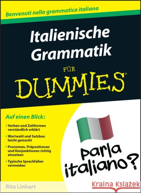 Italienische Grammatik fur Dummies Reimann, Daniel 9783527708581 John Wiley & Sons - książka