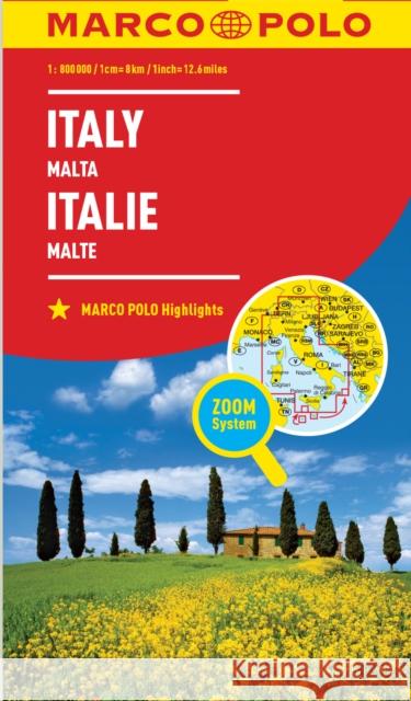 Italy Marco Polo Map Marco Polo 9783829738330 MAIRDUMONT GmbH & Co. KG - książka