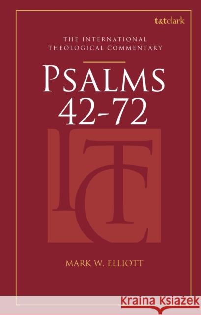 ITC PSALMS 42 72 ITC ELLIOTT MARK W 9780567500397 CONTINUUM T & T CLARK - książka