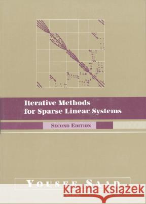 Iterative Methods for Sparse Linear Systems  9780898715347  - książka