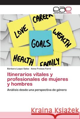 Itinerarios vitales y profesionales de mujeres y hombres Luque Salas, Bárbara 9783659082955 Editorial Academica Espanola - książka