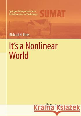 It's a Nonlinear World Richard H. Enns 9781493950713 Springer - książka