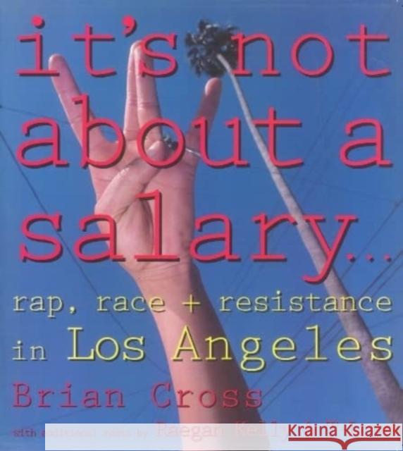 It's Not About a Salary Brian Cross 9780860916208 VERSO - książka