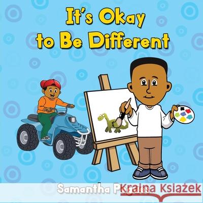 It's Okay to Be Different Samantha Pegues 9780578537863 Pegues Enterprises - książka