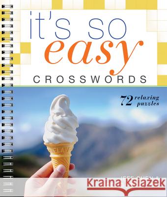 It's So Easy Crosswords Doug Peterson Jeff Chen 9781454934257 Puzzlewright - książka