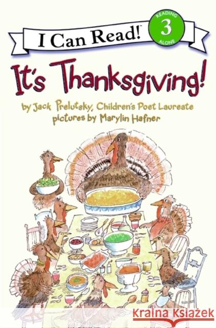 It's Thanksgiving! Jack Prelutsky Marylin Hafner 9780060537111 HarperTrophy - książka