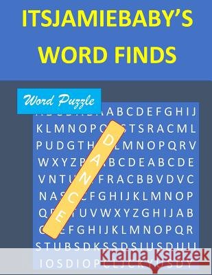 ItsJamieBaby's Word Finds Wilkinson, Jamie 9781983485190 Createspace Independent Publishing Platform - książka