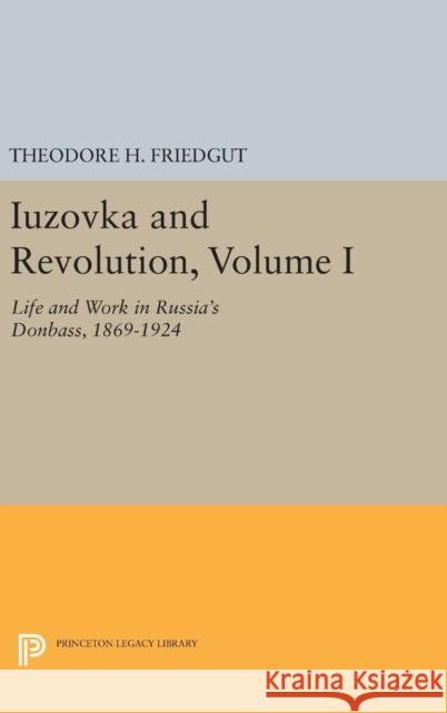 Iuzovka and Revolution, Volume I: Life and Work in Russia's Donbass, 1869-1924 Theodore H. Friedgut 9780691633220 Princeton University Press - książka