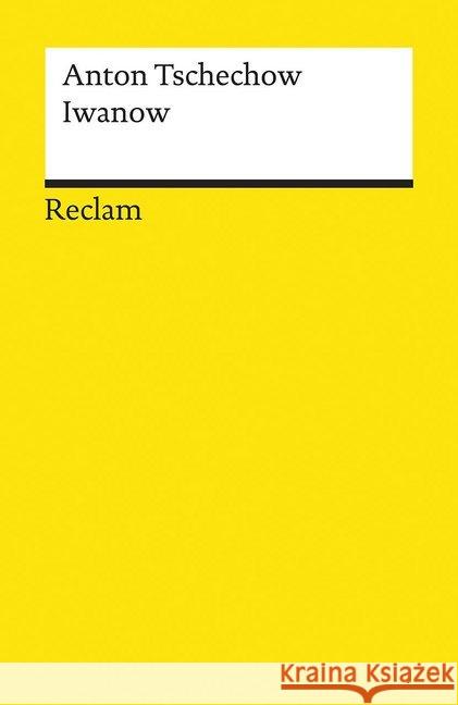 Iwanow : Drama in vier Akten Tschechow, Anton   9783150077405 Reclam, Ditzingen - książka