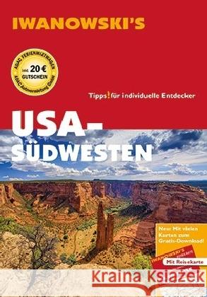 Iwanowski's USA - Südwesten : Individualreiseführer mit Extra-Reisekarte und Karten-Download Kruse-Etzbach, Dirk; Bromberg, Marita 9783861971788 Iwanowski - książka