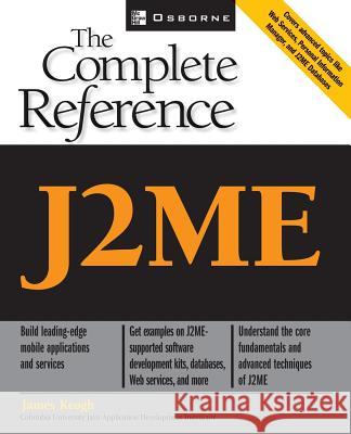 J2ME Keogh, James Edward 9780072227109 McGraw-Hill/Osborne Media - książka