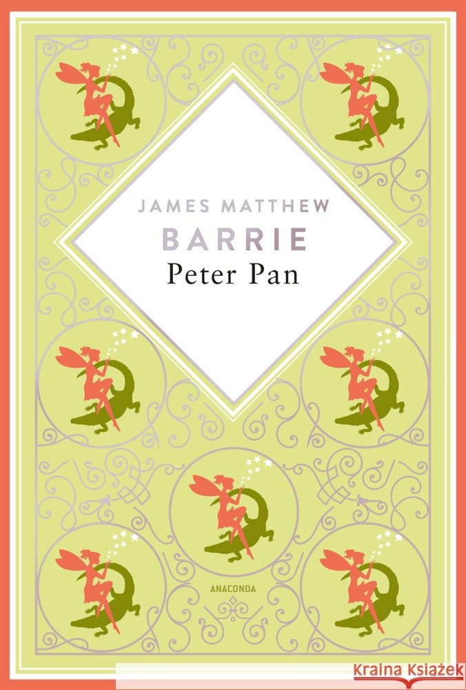 J.M. Barrie, Peter Pan. Schmuckausgabe mit Silberprägung Barrie, J. M. 9783730613351 Anaconda - książka