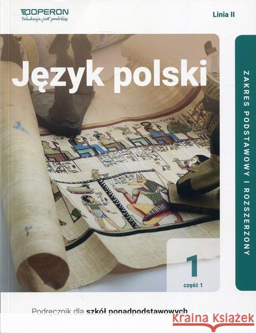 J. polski LO 1 Podr. ZPR cz.1 w.2019 linia II Maciejewska Brygida Łapińska Iwona Sadowska Joanna 9788378799689 Operon - książka