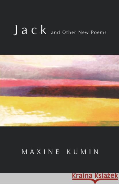 Jack and Other New Poems Maxine Kumin 9780393328523 W. W. Norton & Company - książka