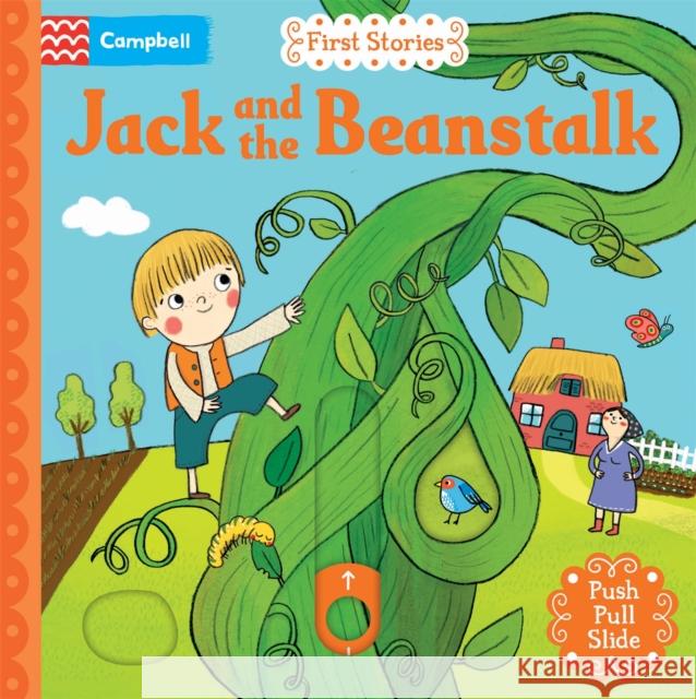 Jack and the Beanstalk: A Push, Pull, Slide Book Campbell Books 9781035056248 Pan Macmillan - książka