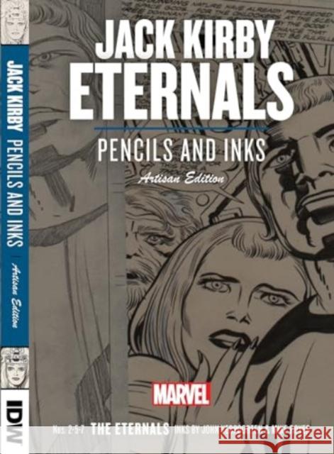 Jack Kirby's The Eternals Pencils and Inks Artisan Edition Jack Kirby 9781684059218 IDW Artist's Editions - książka