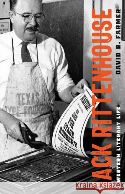 Jack Rittenhouse David R. Farmer 9780826369550 University of New Mexico Press - książka