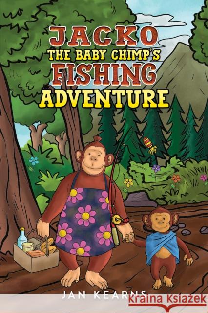 Jacko the Baby Chimp's Fishing Adventure Jan Kearns 9781035814794 Austin Macauley - książka