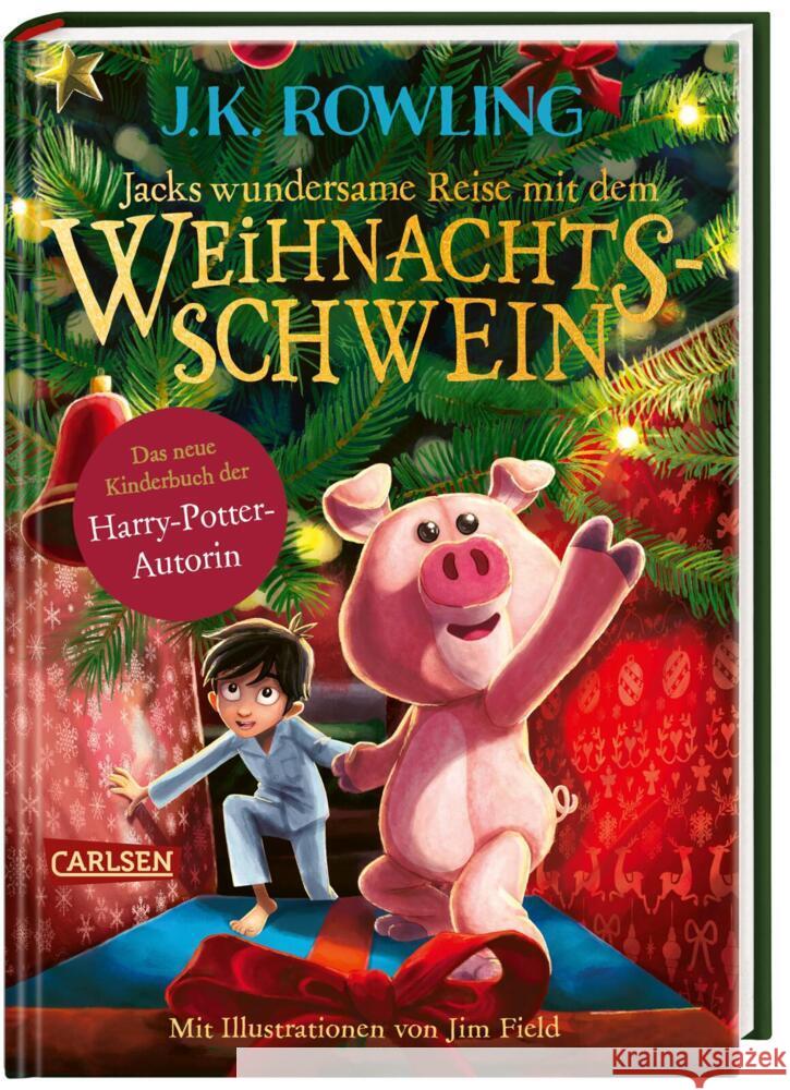 Jacks wundersame Reise mit dem Weihnachtsschwein Rowling, J. K. 9783551557513 Carlsen - książka