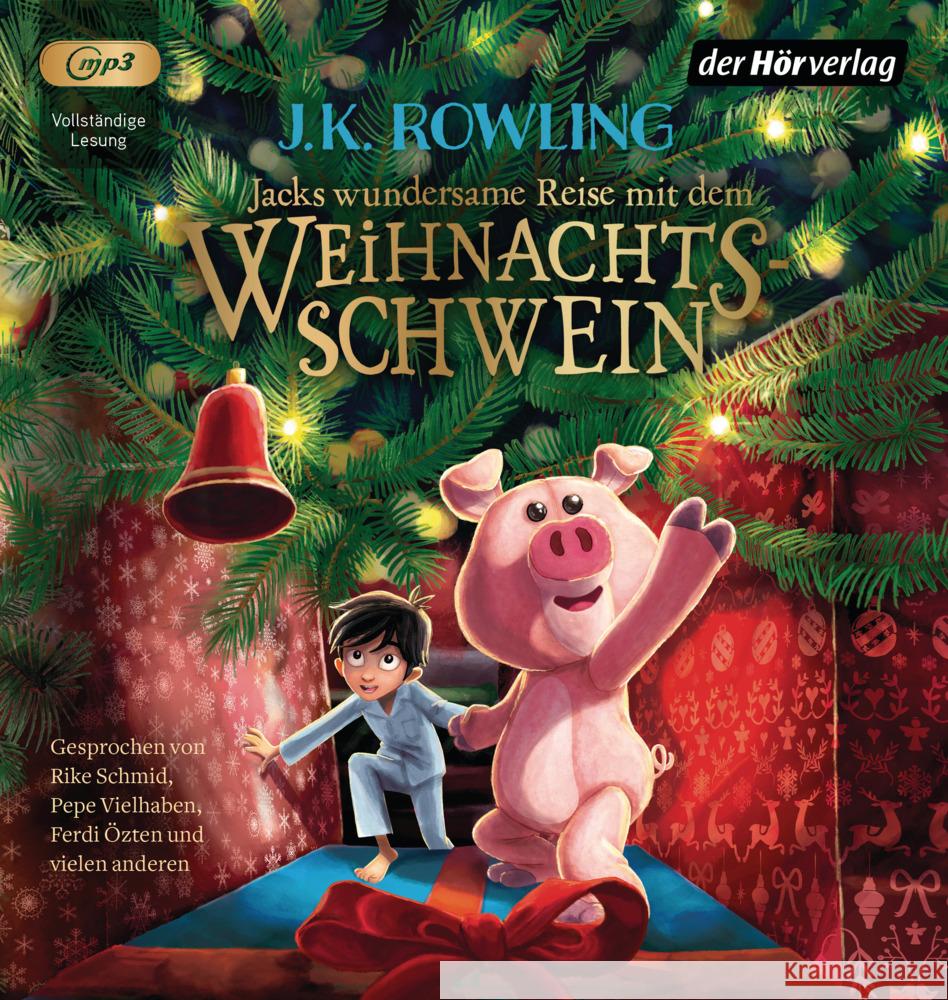 Jacks wundersame Reise mit dem Weihnachtsschwein, 1 Audio-CD, 1 MP3 Rowling, J. K. 9783844545722 DHV Der HörVerlag - książka