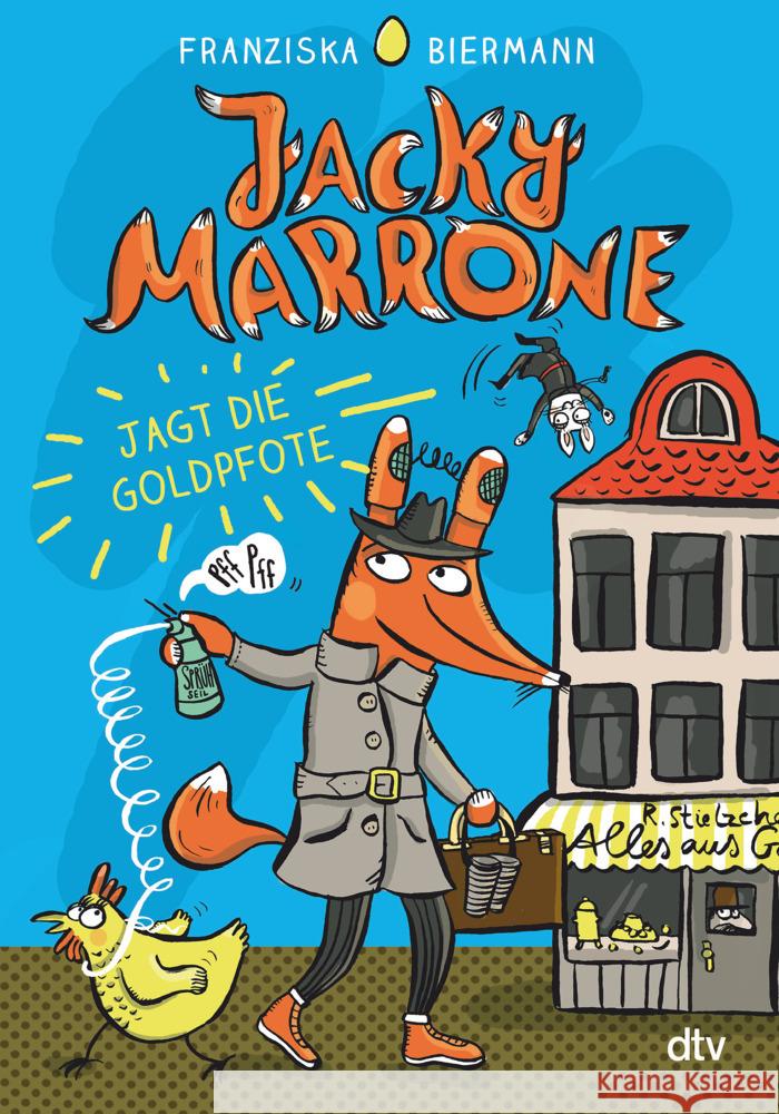 Jacky Marrone jagt die Goldpfote Biermann, Franziska 9783423719278 DTV - książka