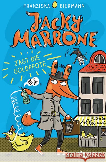 Jacky Marrone jagt die Goldpfote Biermann, Franziska 9783423762304 DTV - książka