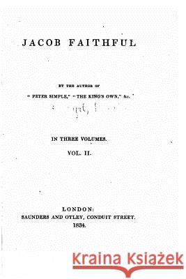 Jacob Faithful Frederick Marryat 9781532935954 Createspace Independent Publishing Platform - książka