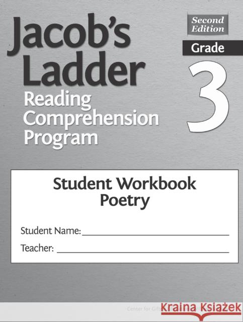 Jacob's Ladder Reading Comprehension Program: Grade 3, Student Workbooks, Poetry, (Set of 5) Clg of William and Mary/Ctr Gift Ed      Joyce Vantassel-Baska 9781618217318 Routledge - książka