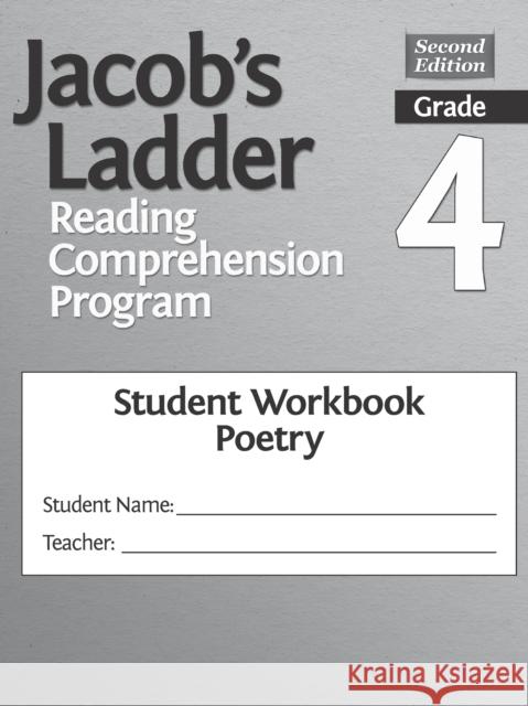 Jacob's Ladder Reading Comprehension Program: Grade 4, Student Workbooks, Poetry (Set of 5) Clg of William and Mary/Ctr Gift Ed      Joyce Vantassel-Baska 9781618217349 Routledge - książka