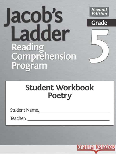 Jacob's Ladder Reading Comprehension Program: Grade 5, Student Workbooks, Poetry (Set of 5) Clg of William and Mary/Ctr Gift Ed      Joyce Vantassel-Baska 9781618217370 Routledge - książka