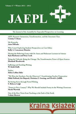 Jaepl: The Journal of the Assembly for Expanded Perspectives on Learning Vol 17 Trapp, Joona Smitherman 9781602352889 Parlor Press - książka